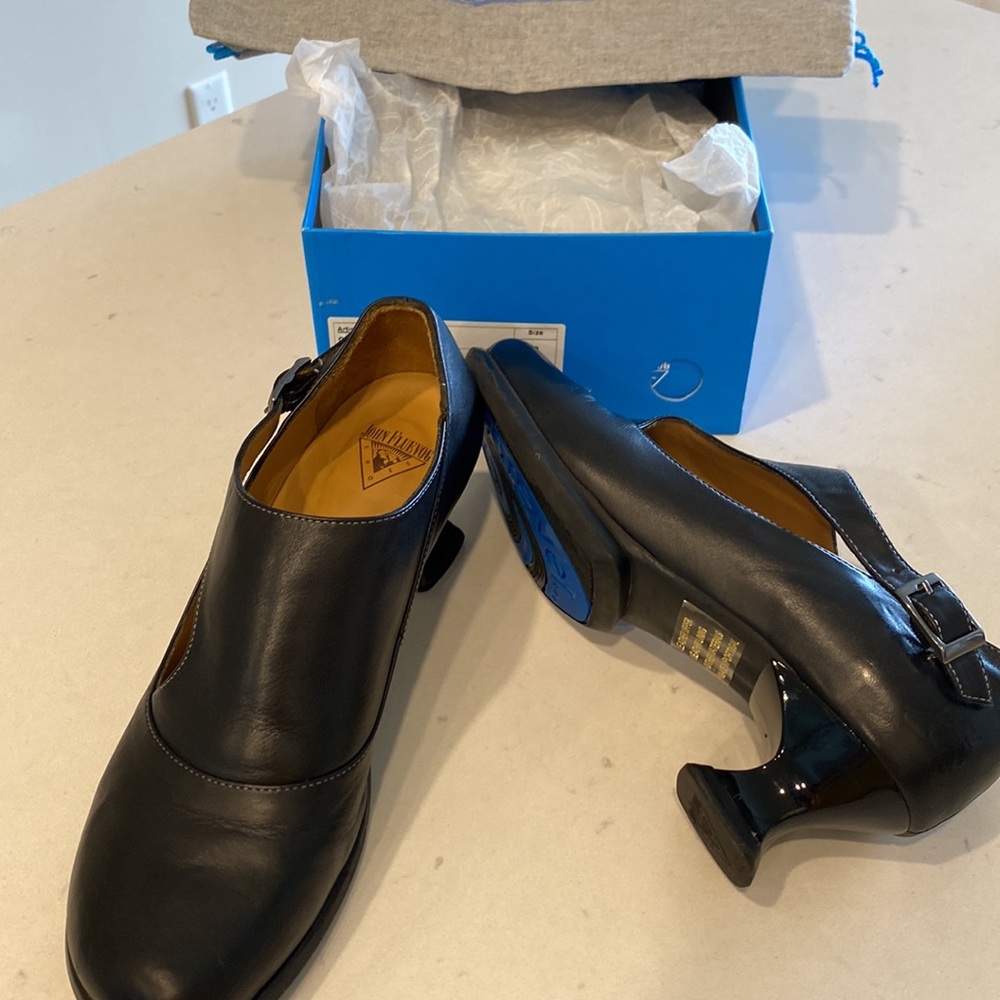 COPY - John Fluevog Wearever Side Buckle Mary Jane Shoe - Gracias Size 8 Women … - Picture 2 of 3